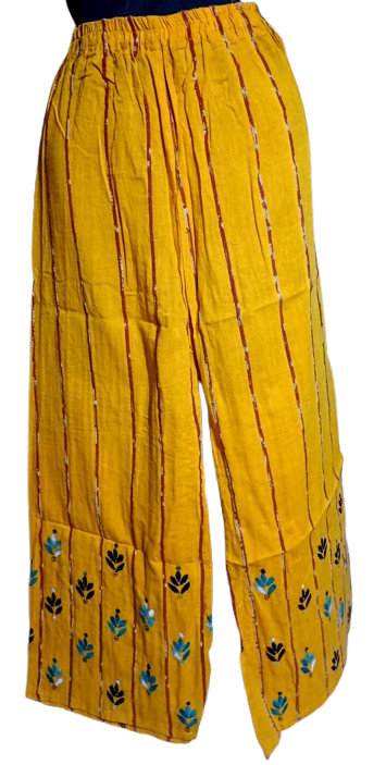 Embroidered Designer Palazzo - Image 4