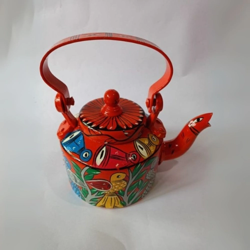 Hand Painted Tea Kettle - Image 6