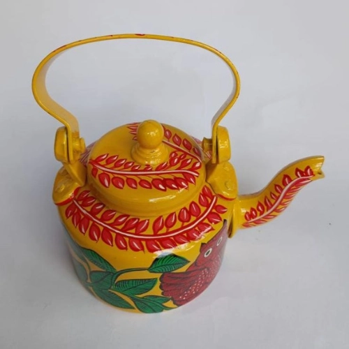 Hand Painted Tea Kettle - Image 5