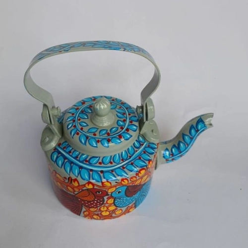 Hand Painted Tea Kettle - Image 2