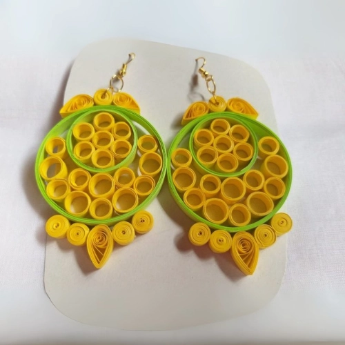 Designer Quilling Earrings - Image 5