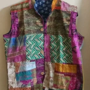 Sleeveless Baul Jacket