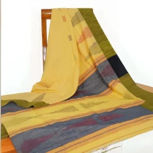 Handloom Kantha Stitch Saree