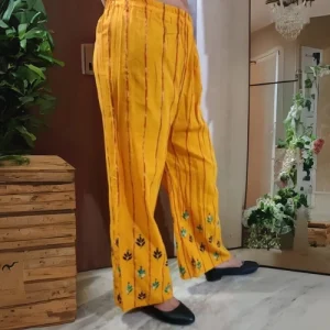 Embroidered Designer Palazzo