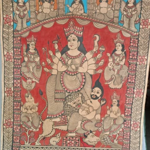 Canvas Folk Paintings - Image 5