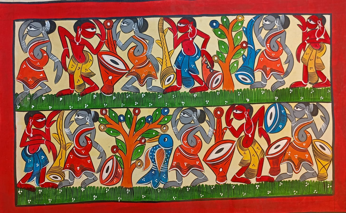 Tribal Folk Art Paintings - Image 9