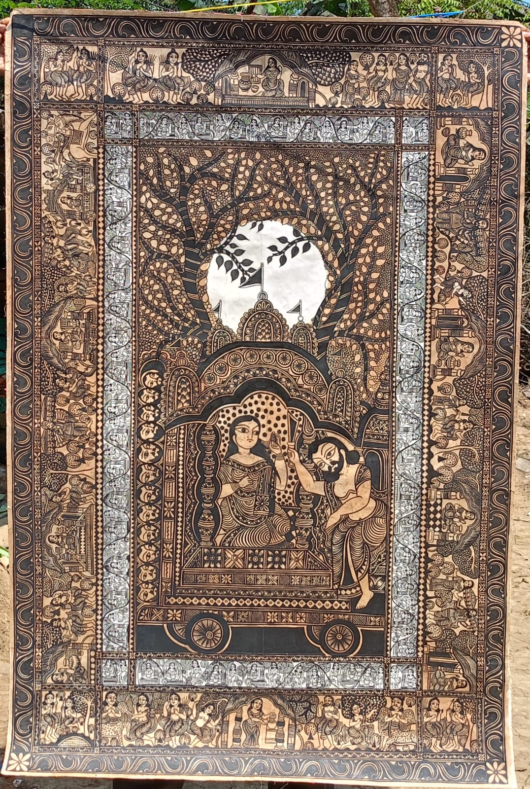 Tribal Folk Art Paintings - Image 14