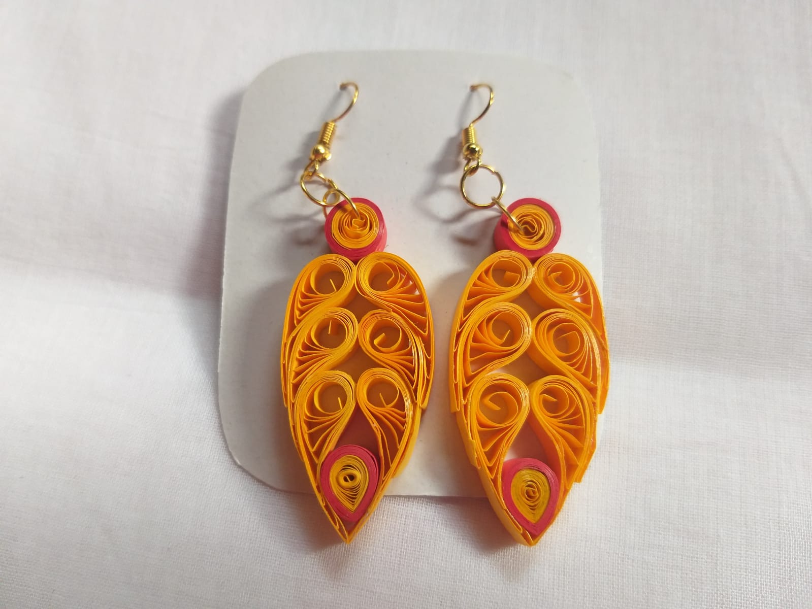Fancy Quilling Paper Earrings - Image 22