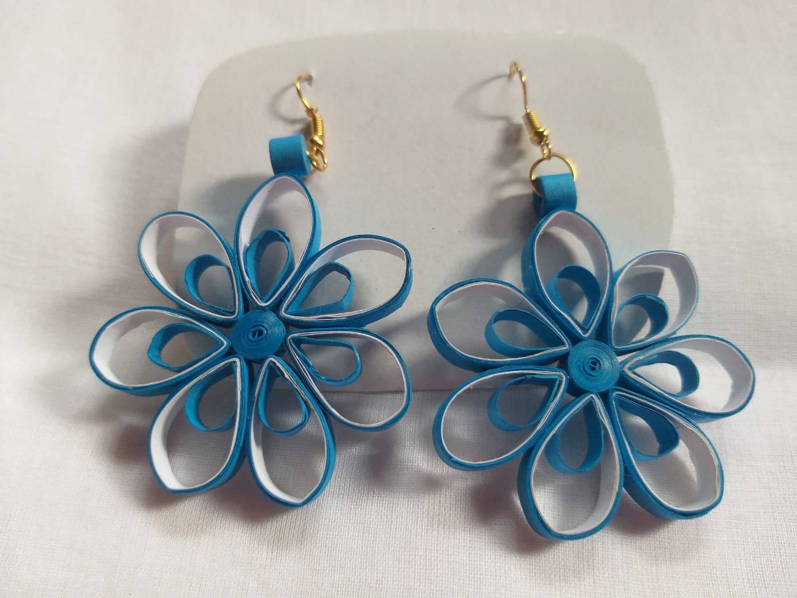 Fancy Quilling Paper Earrings - Image 23