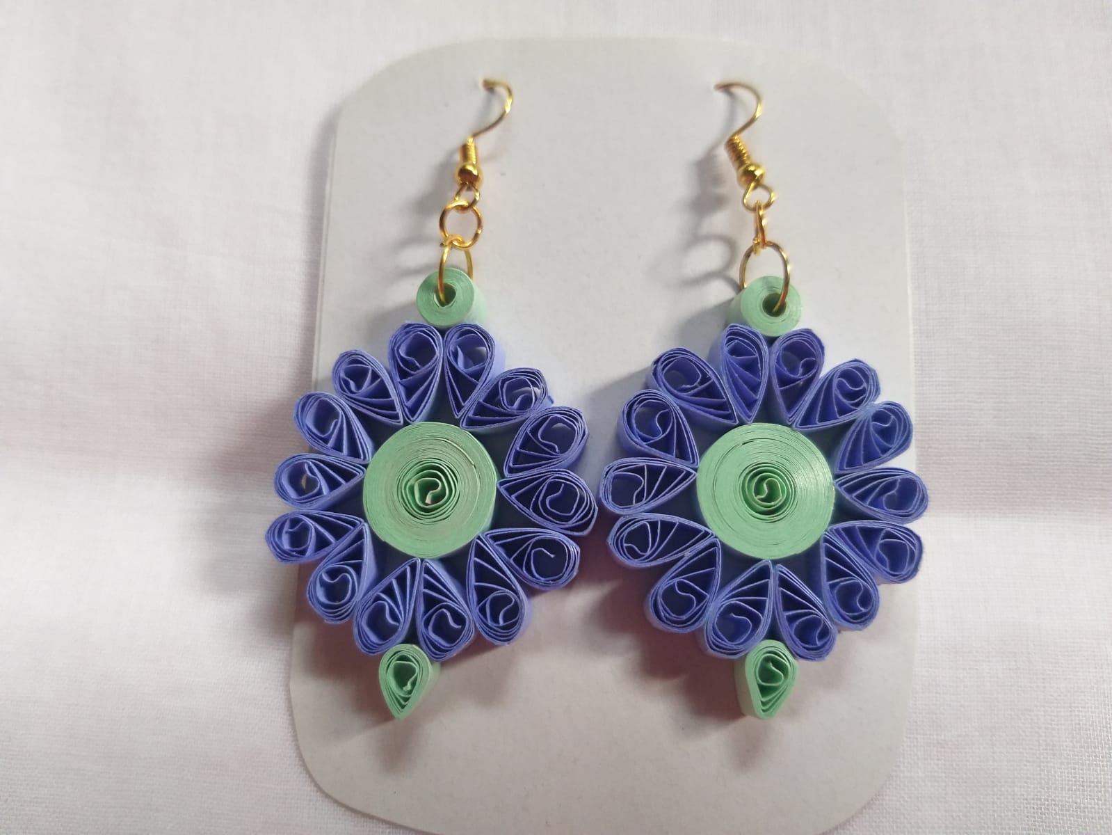 Fancy Quilling Paper Earrings - Image 24