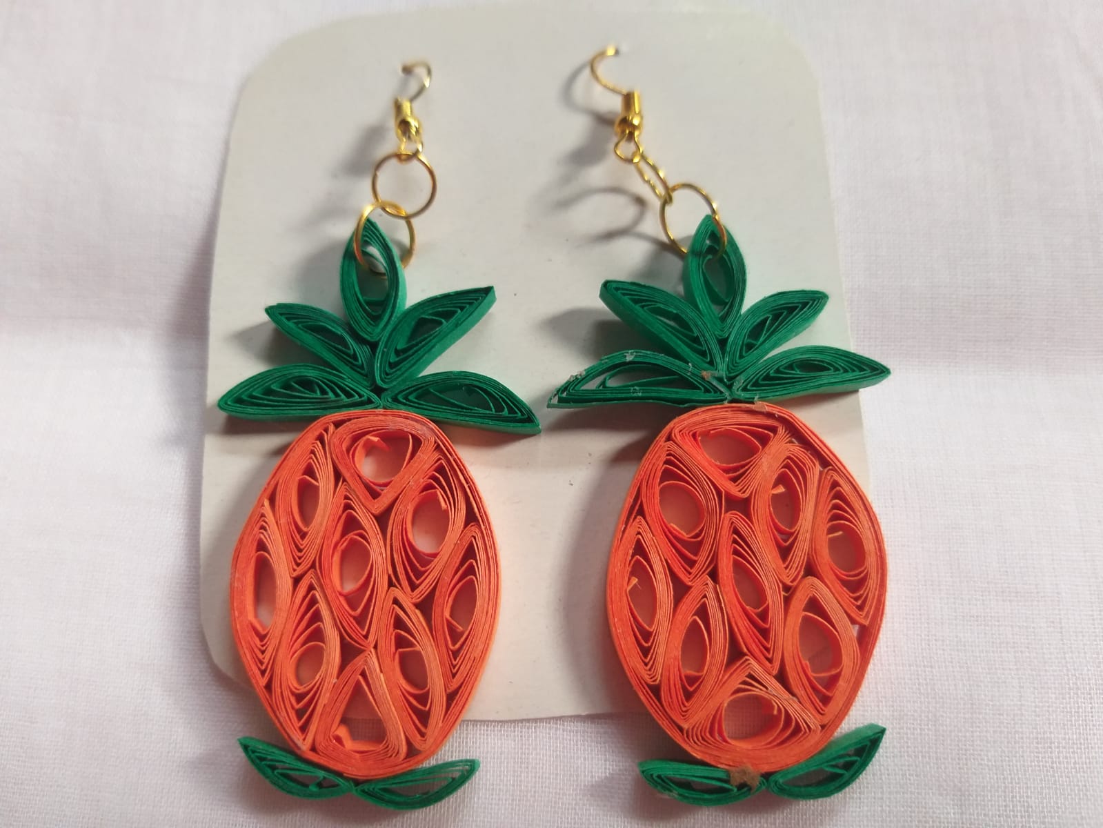 Fancy Quilling Paper Earrings - Image 25