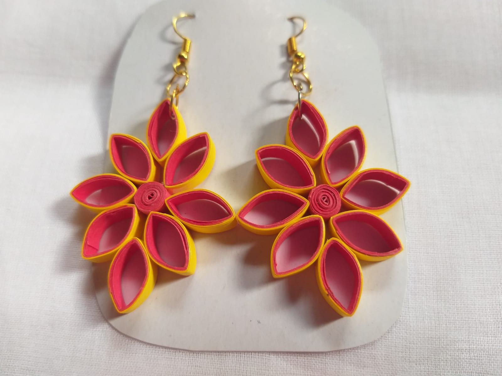 Fancy Quilling Paper Earrings - Image 26