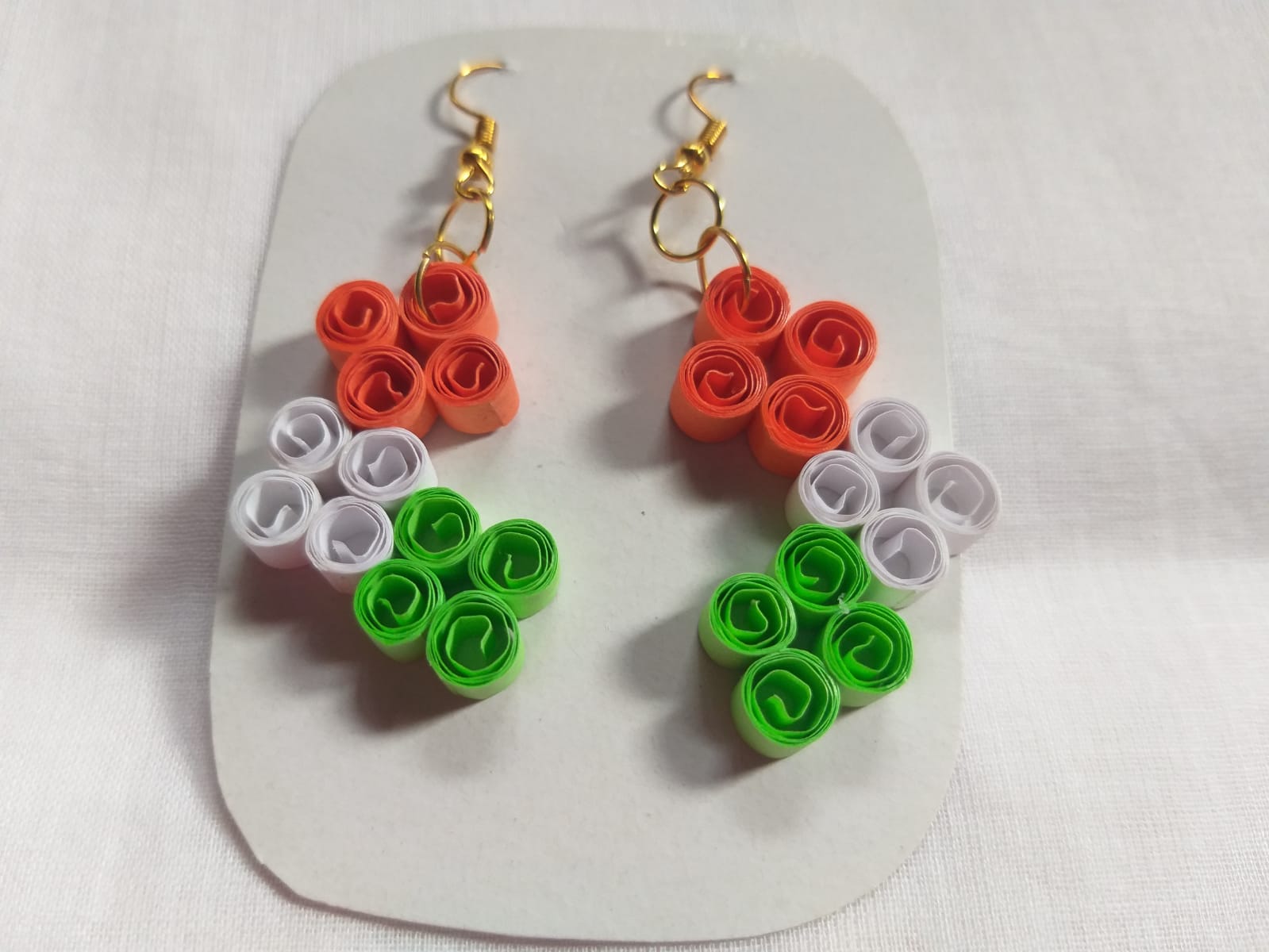 Fancy Quilling Paper Earrings - Image 17