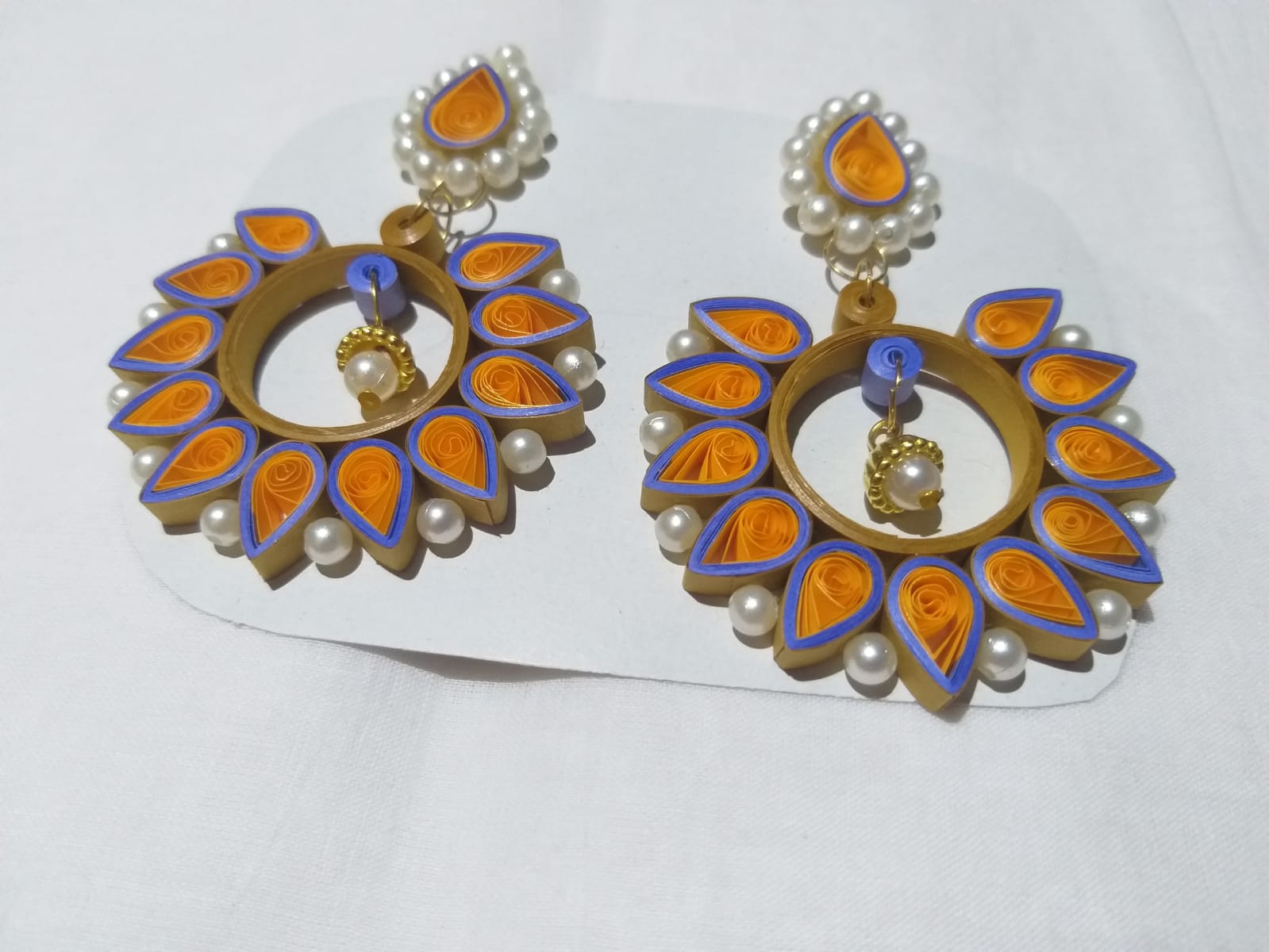 Designer Quilling Earrings - Image 12