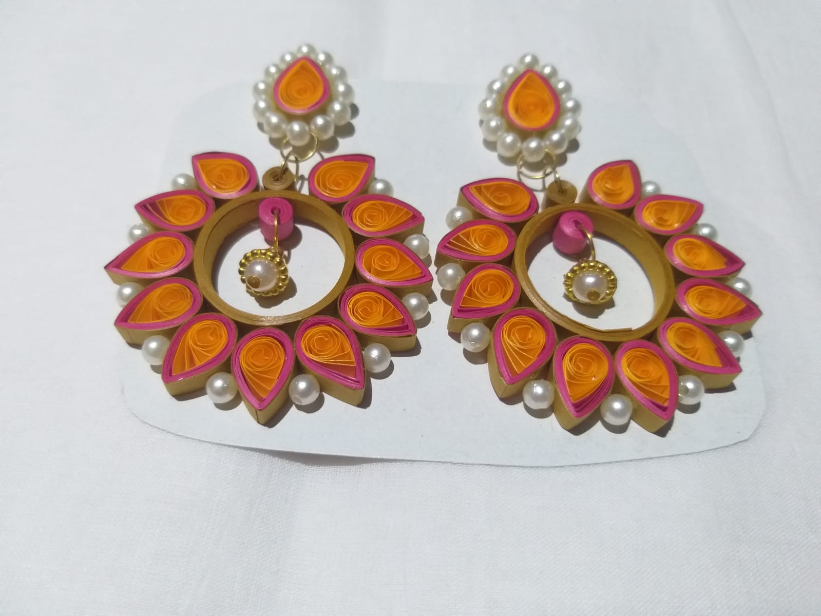 Designer Quilling Earrings - Image 11