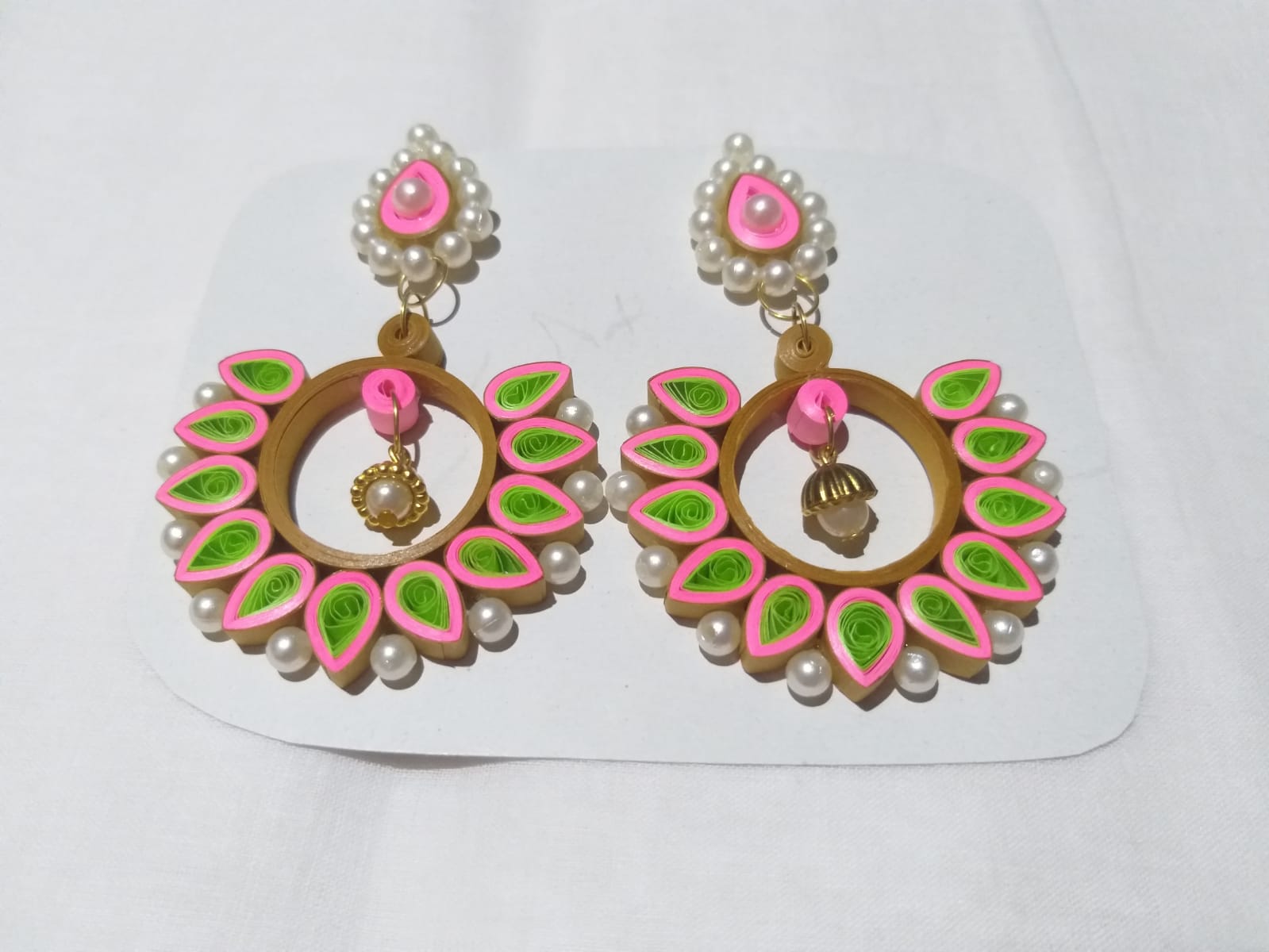 Designer Quilling Earrings - Image 10