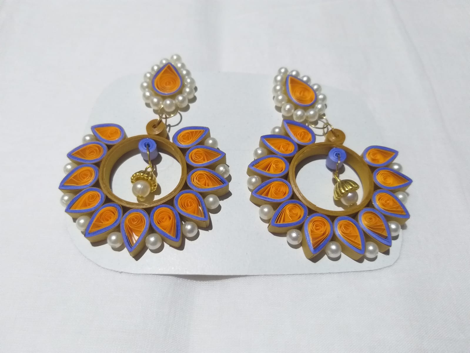 Designer Quilling Earrings - Image 8