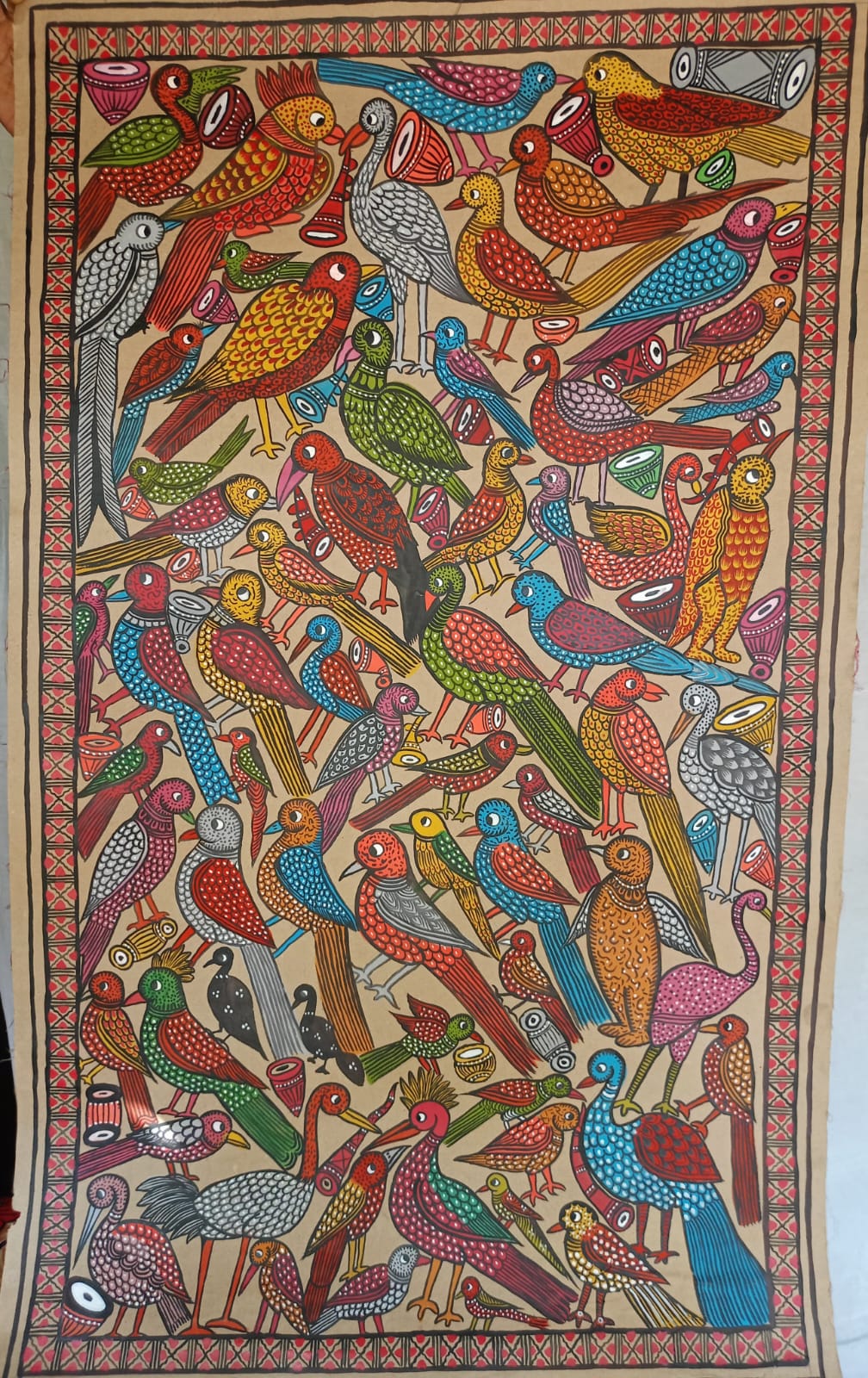 Canvas Folk Paintings - Image 8