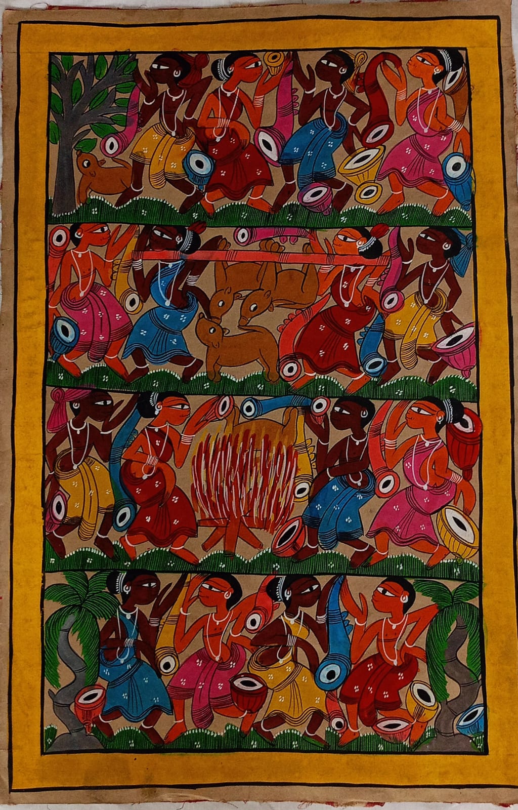 Canvas Folk Paintings - Image 14