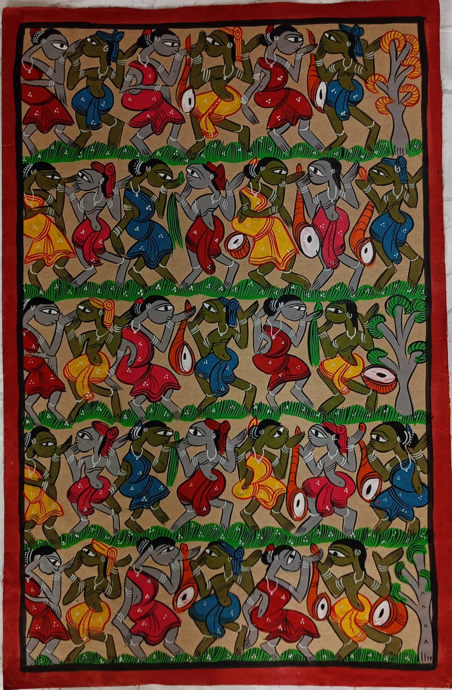 Canvas Folk Paintings - Image 16