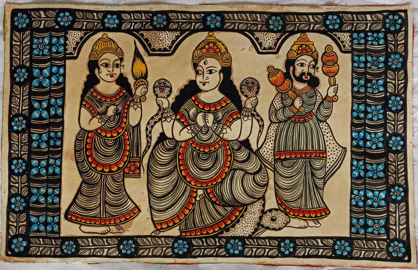Canvas Folk Paintings - Image 17