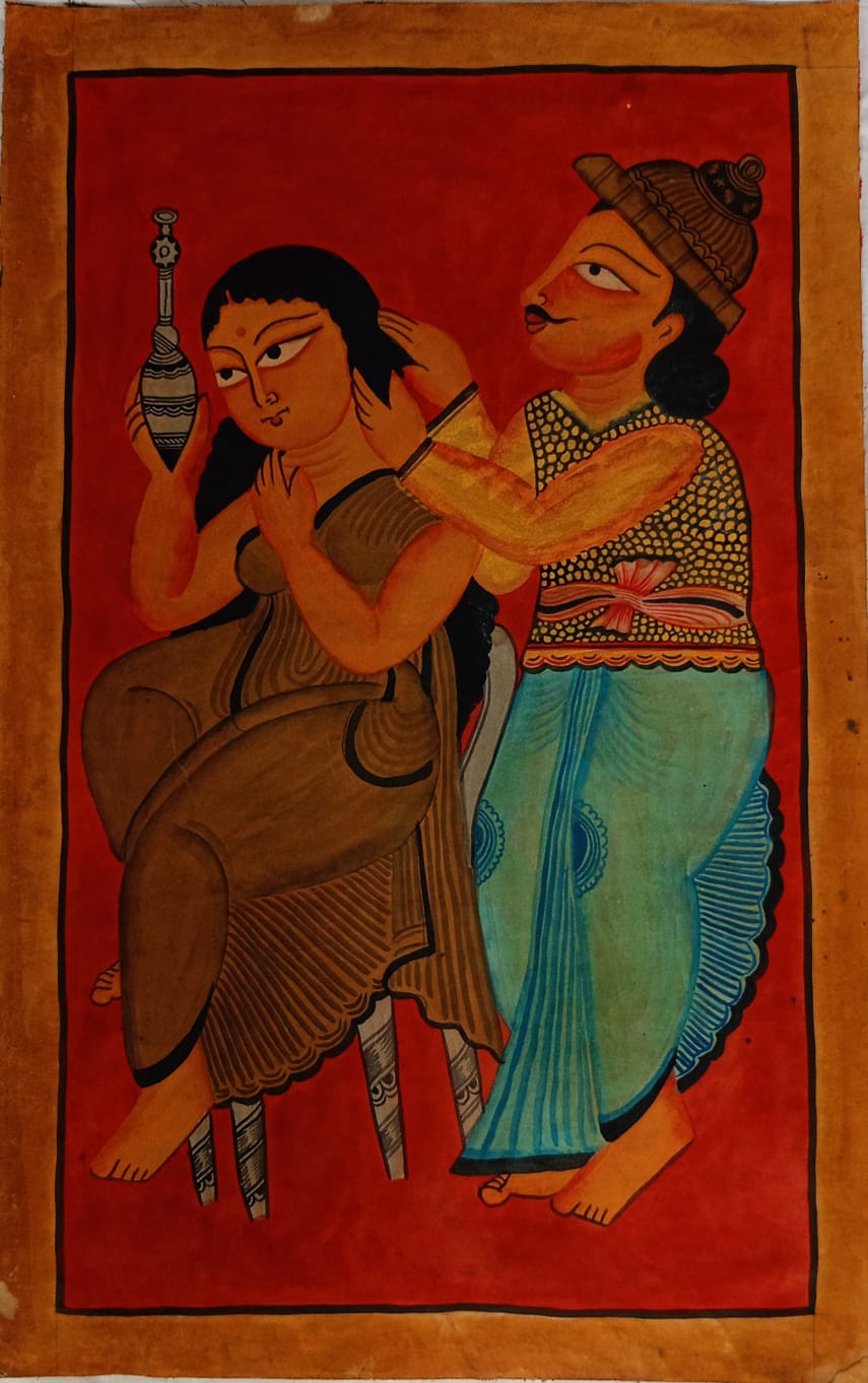 Canvas Folk Paintings - Image 19