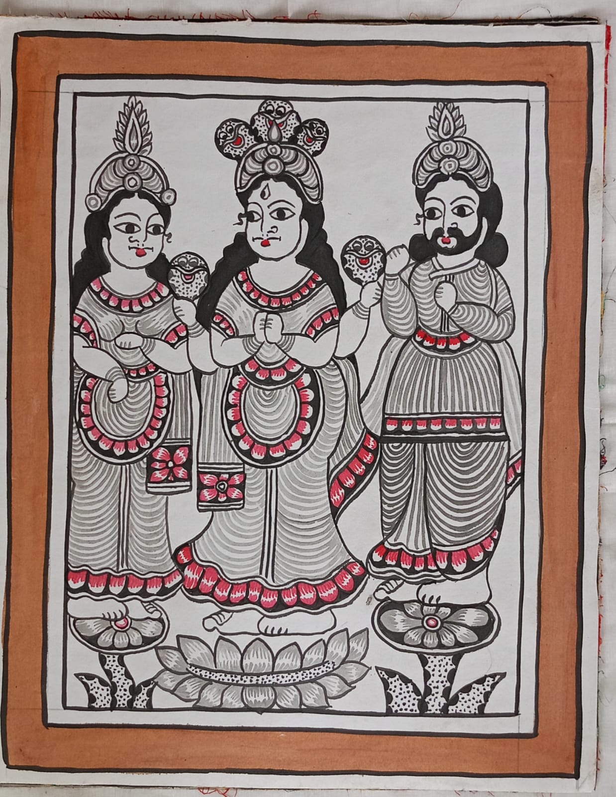 Canvas Folk Paintings - Image 21