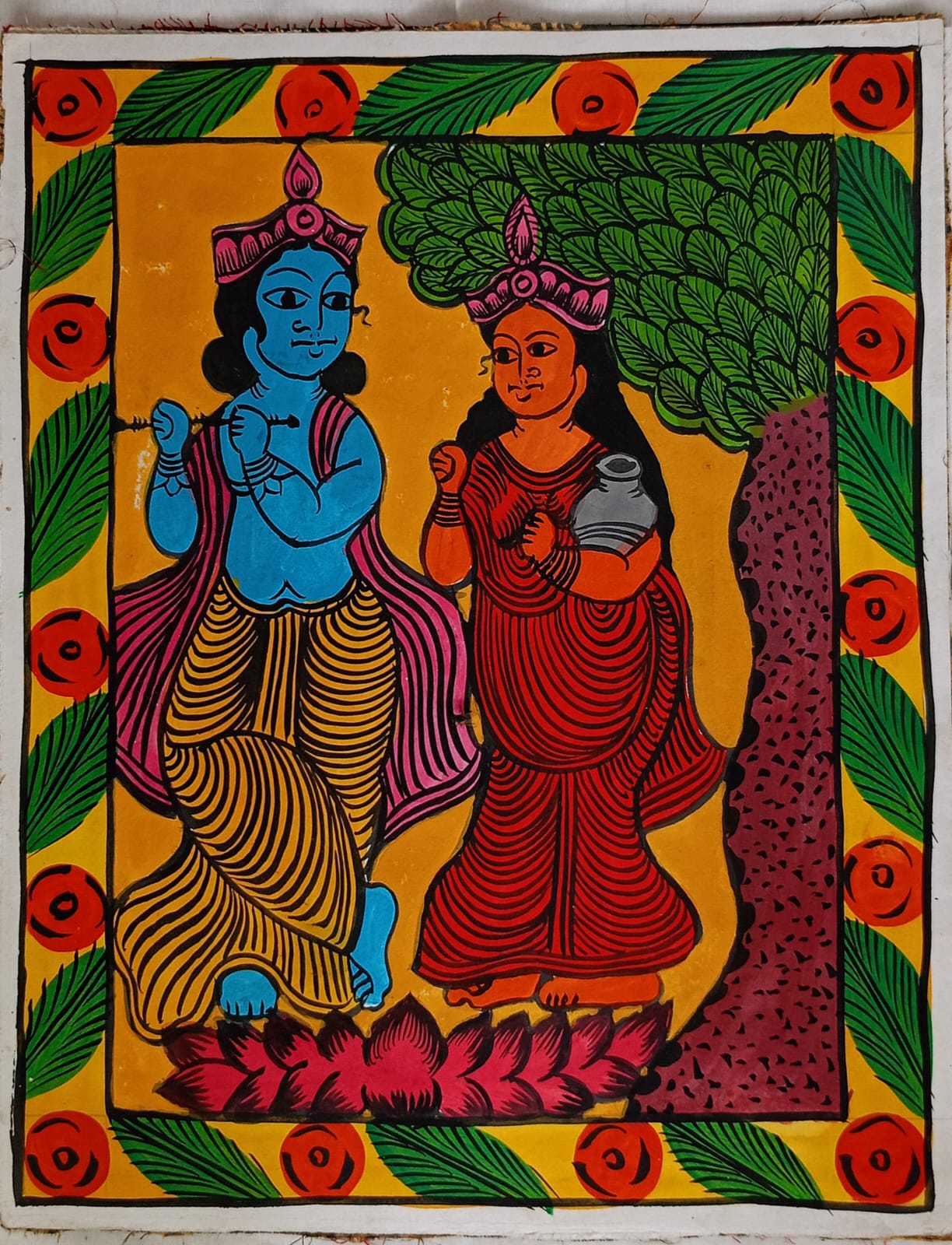 Canvas Folk Paintings - Image 22