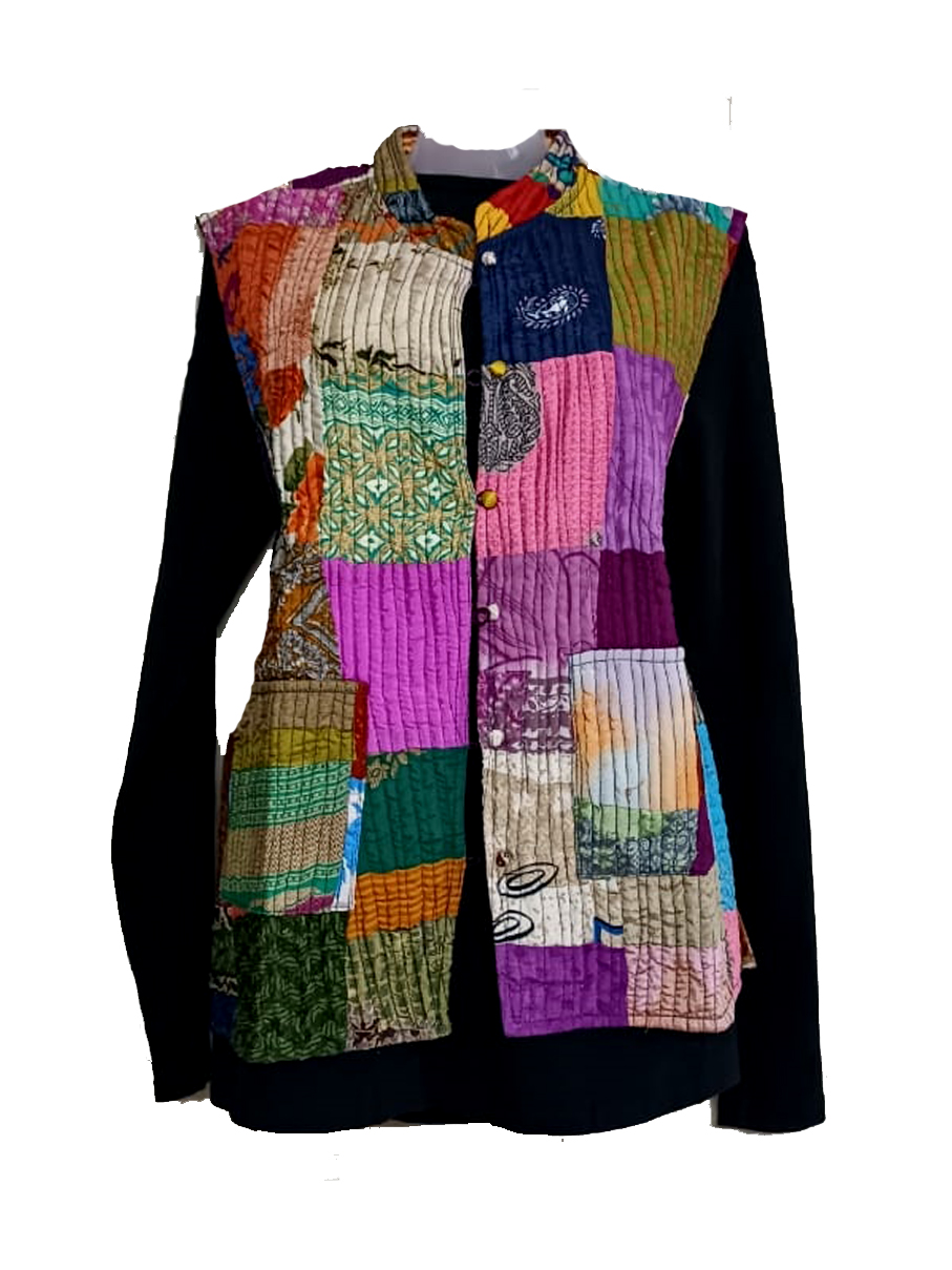 Half Sleeve Baul Jacket