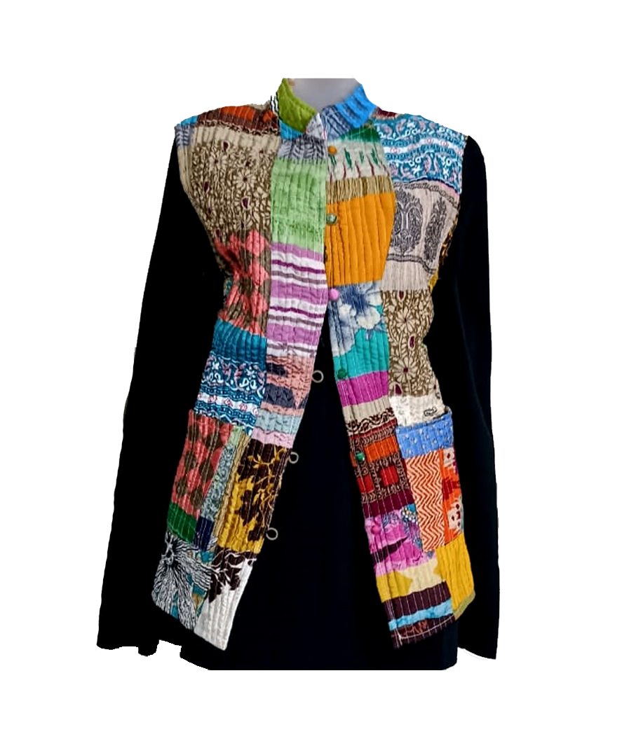 Half Sleeve Baul Jacket