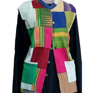 Half Sleeve Baul Jacket