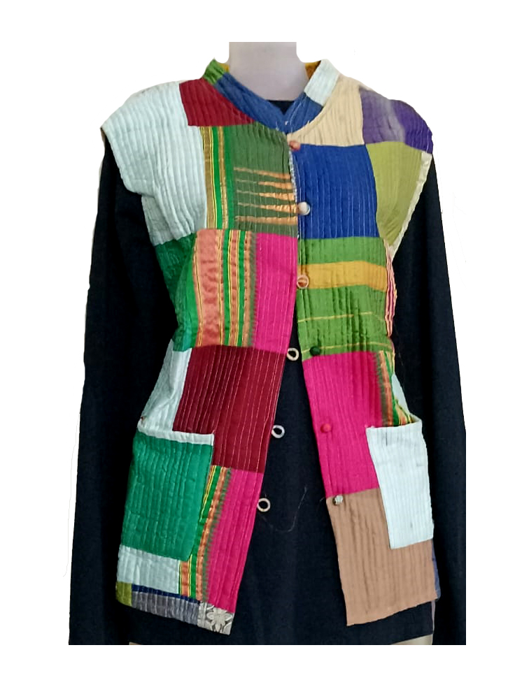 Half Sleeve Baul Jacket