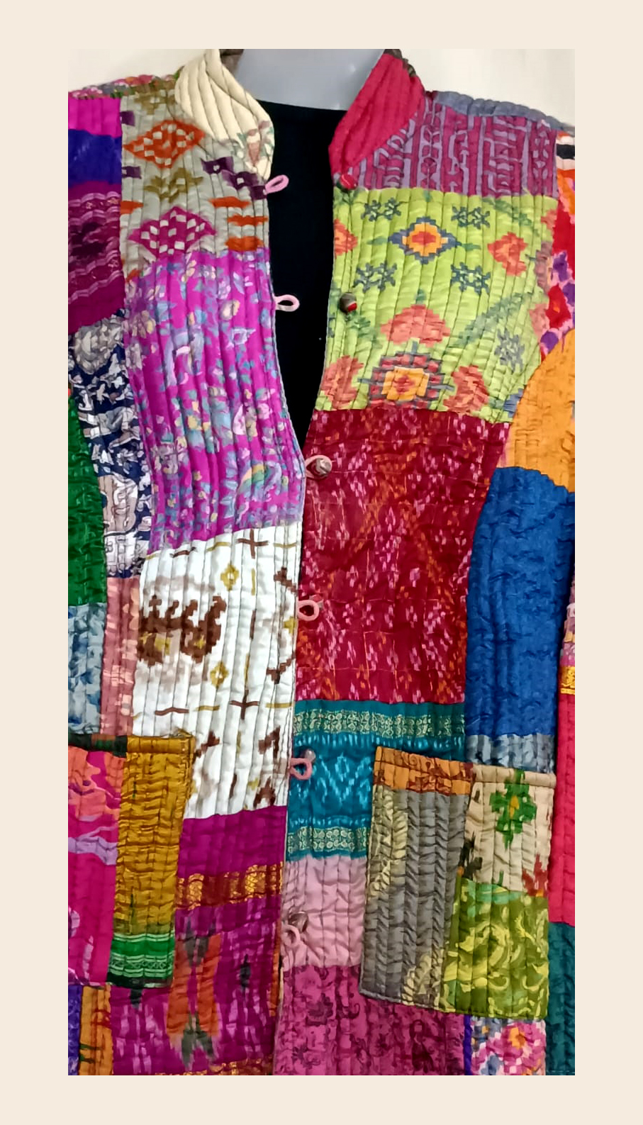 Full Sleeve Baul Jacket - Image 3