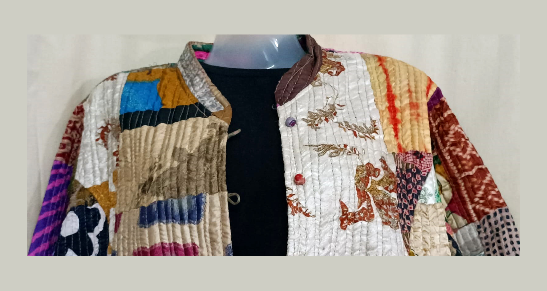 Full Sleeve Baul Jacket - Image 2