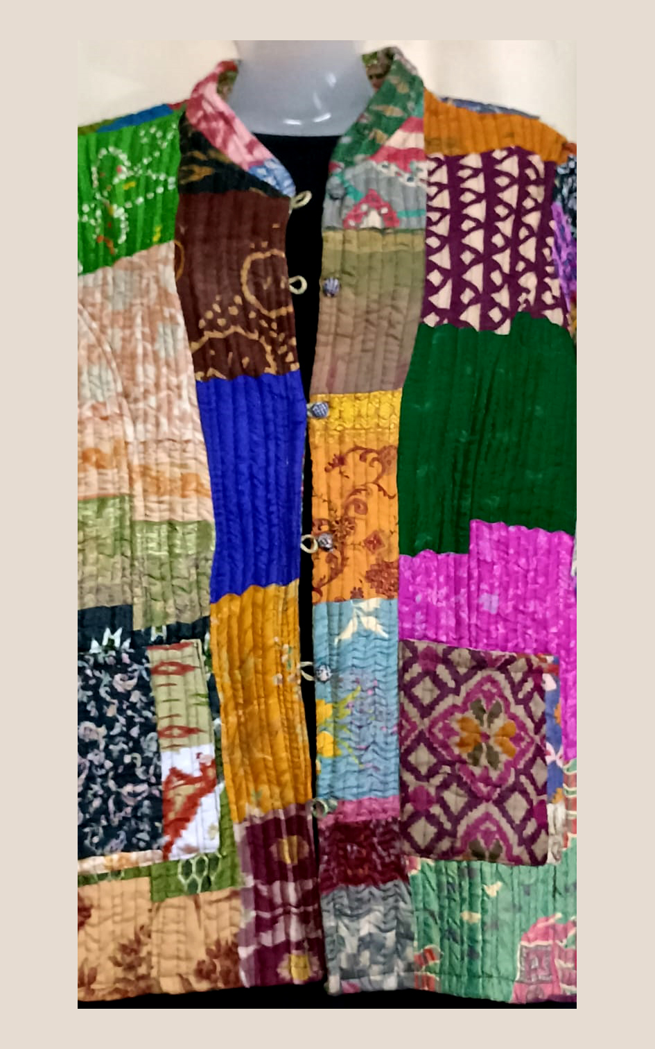 Full Sleeve Baul Jacket - Image 3