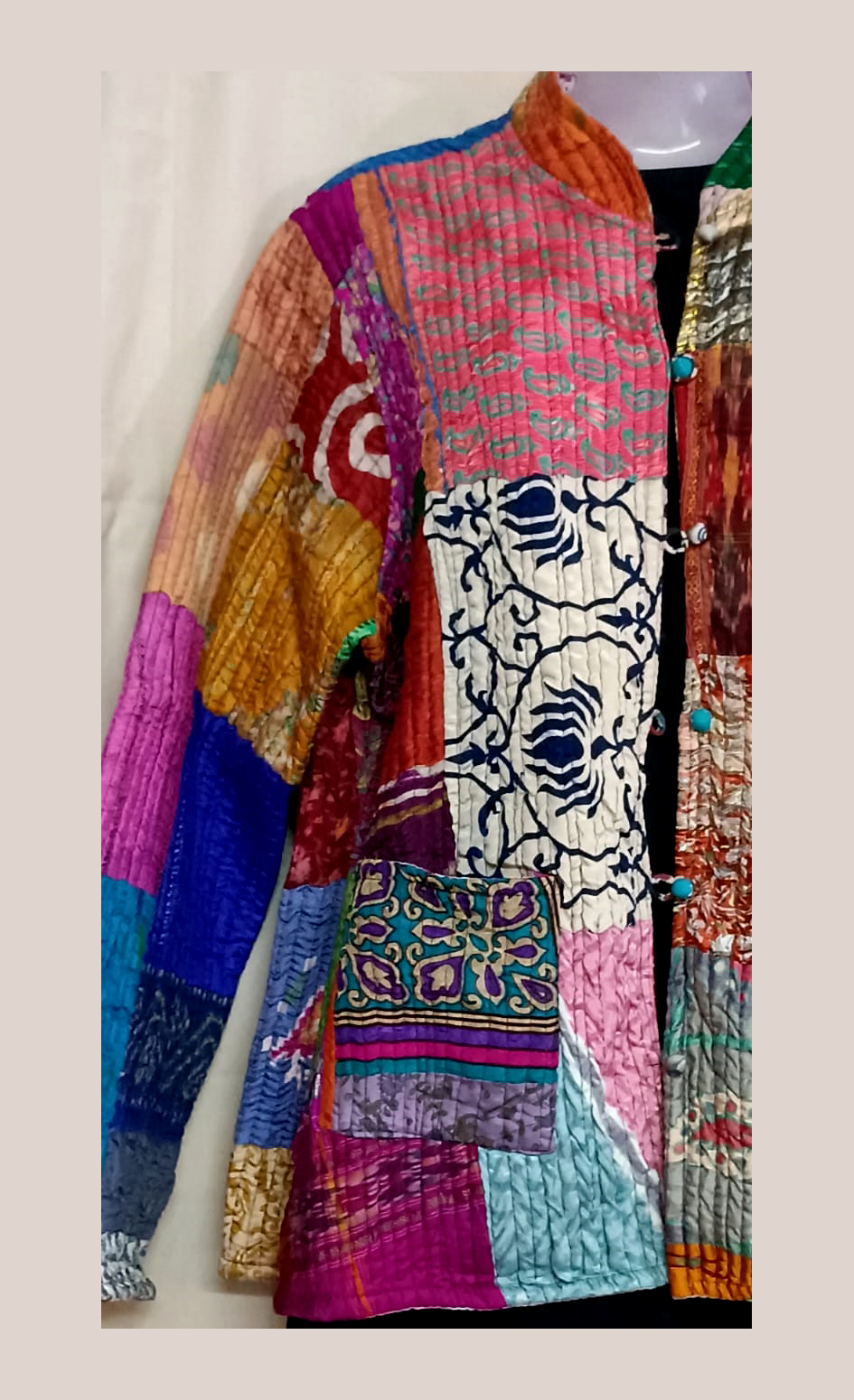 Full Sleeve Baul Jacket - Image 3