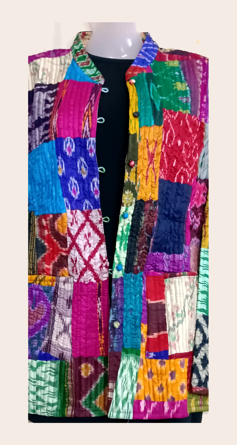 Full Sleeve Baul Jacket - Image 2