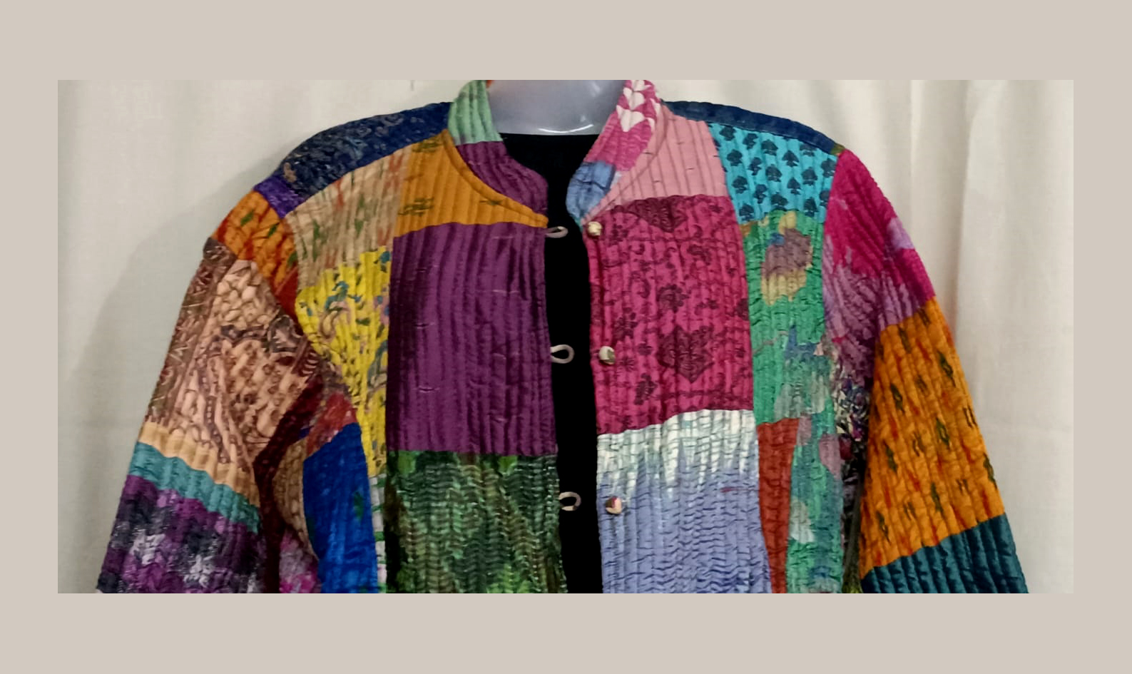 Full Sleeve Baul Jacket - Image 3