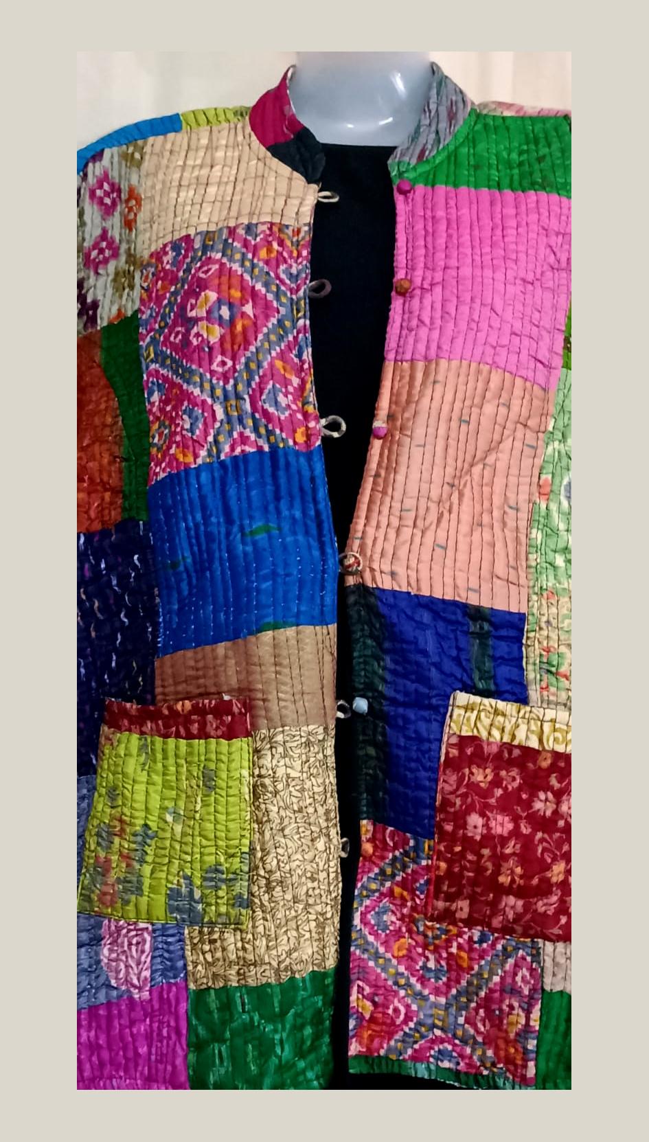 Full Sleeve Baul Jacket - Image 3