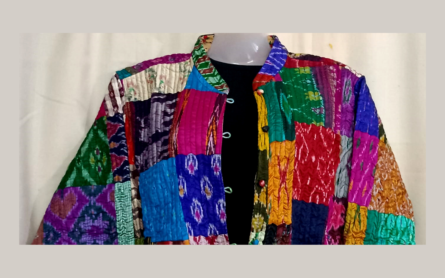 Full Sleeve Baul Jacket - Image 3