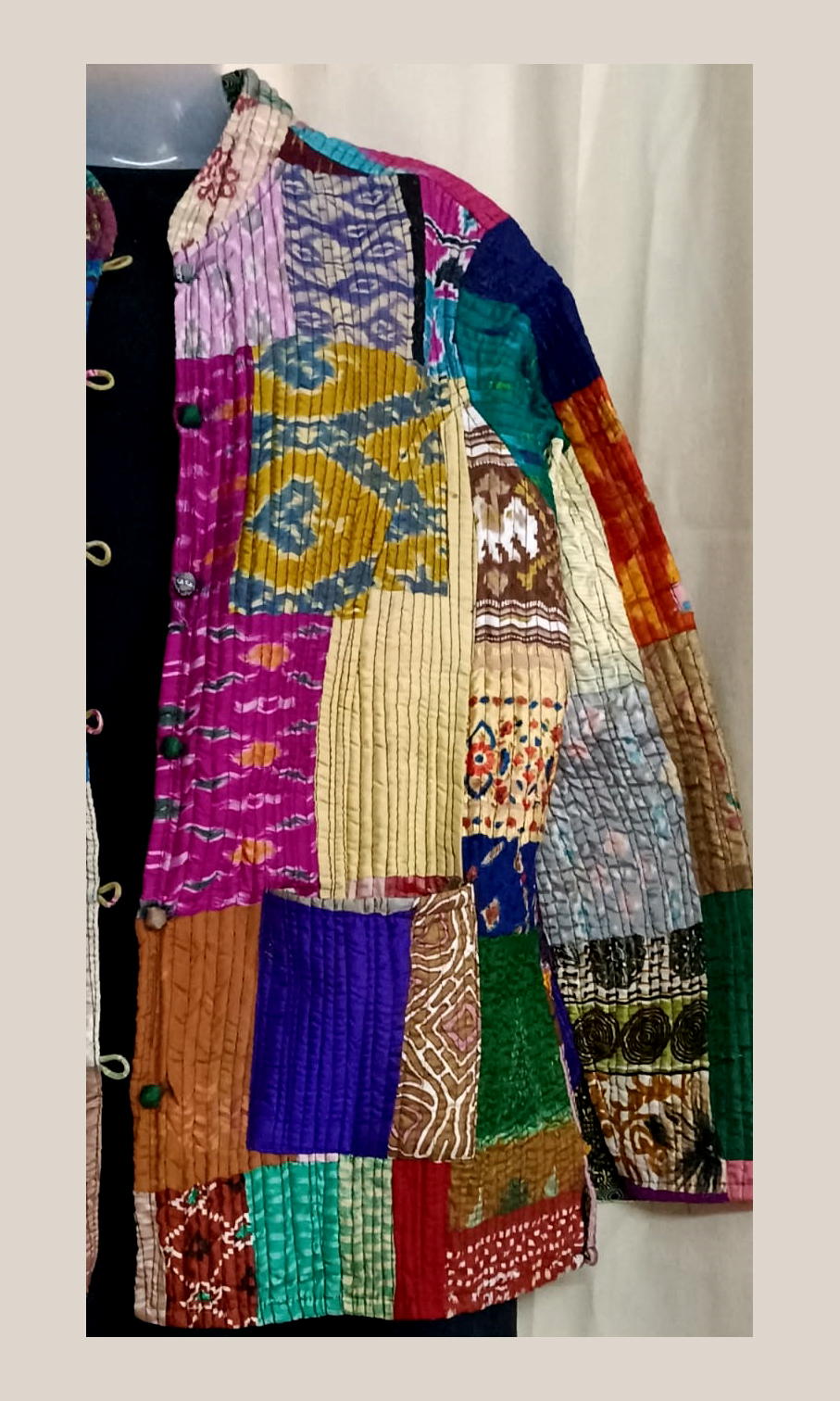 Full Sleeve Baul Jacket - Image 3