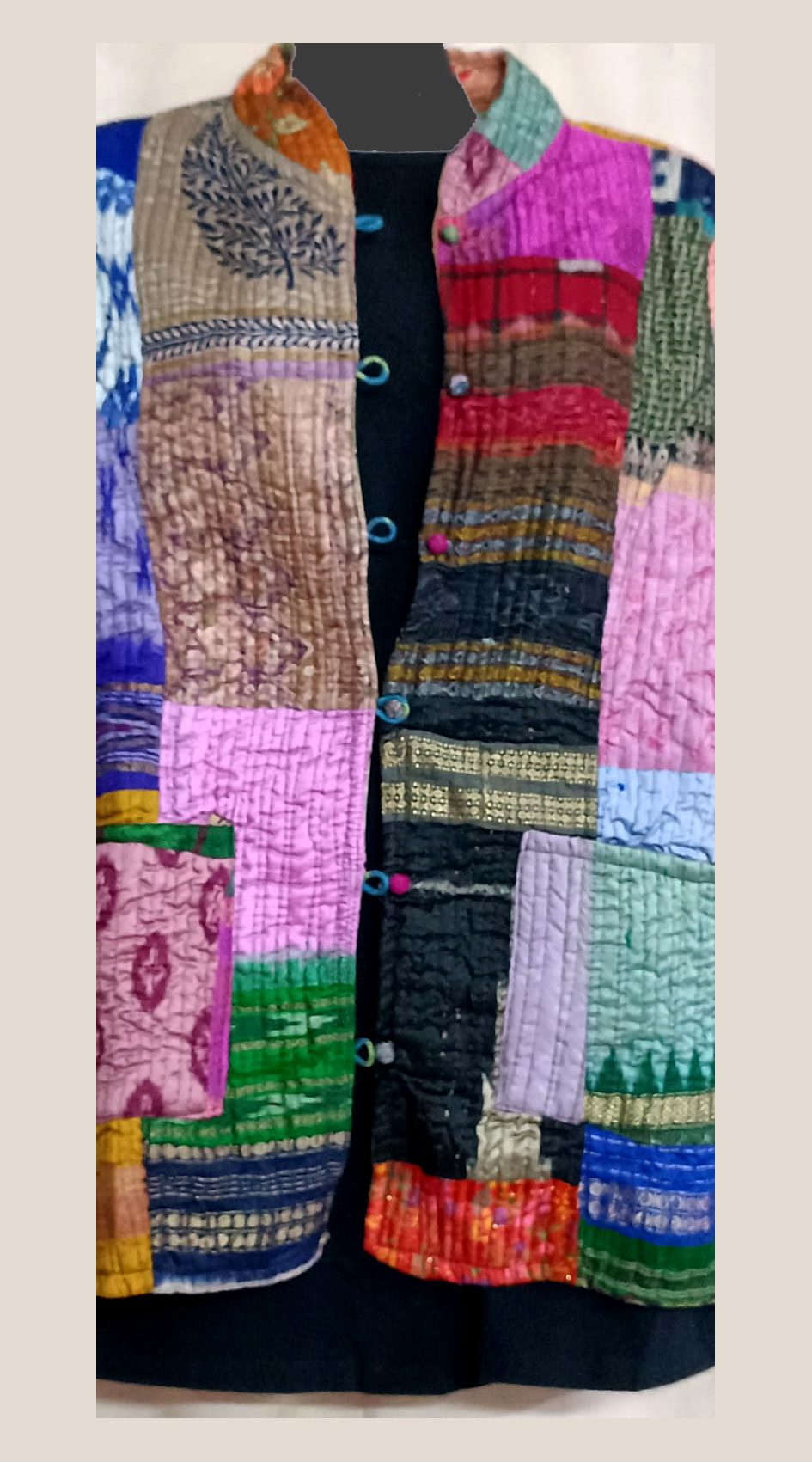 Full Sleeve Baul Jacket - Image 4