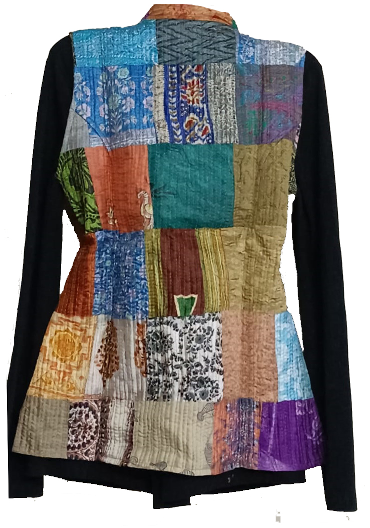 Half Sleeve Baul Jacket - Image 4