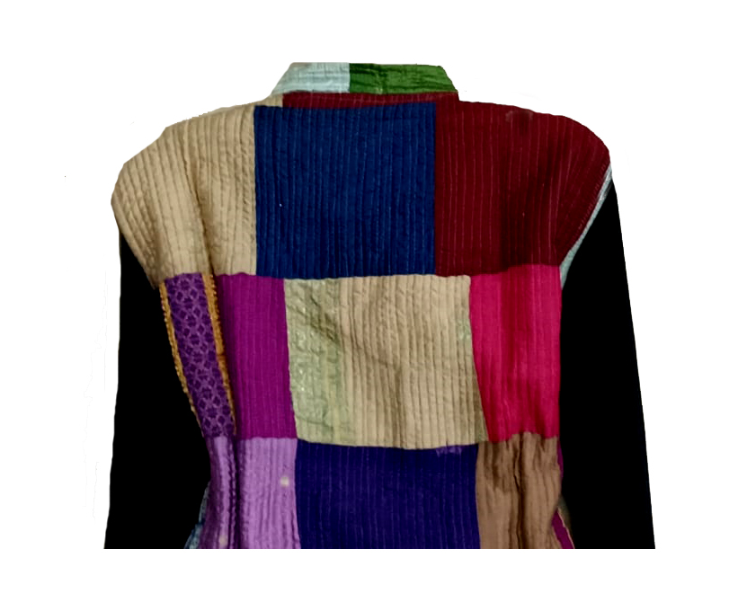 Half Sleeve Baul Jacket - Image 3