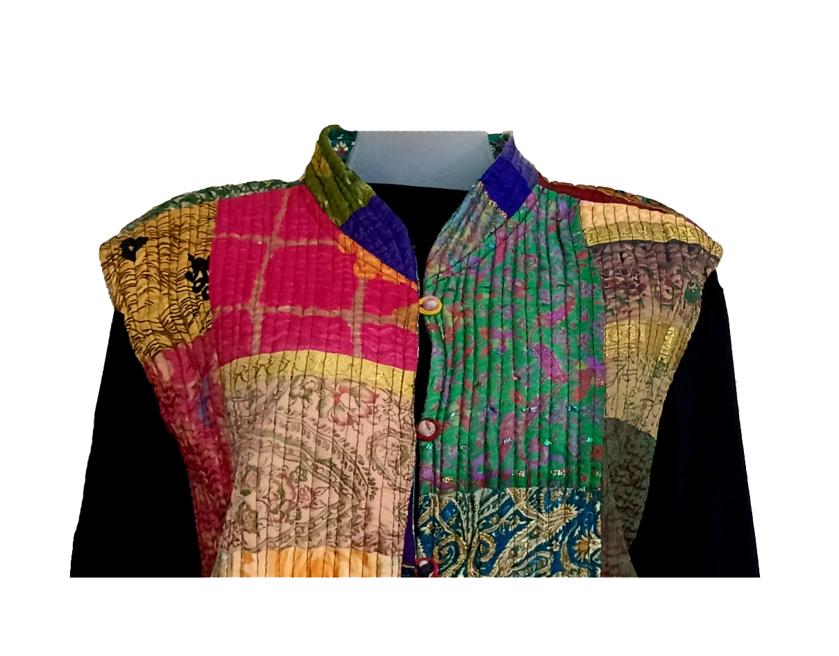 Half Sleeve Baul Jacket - Image 4