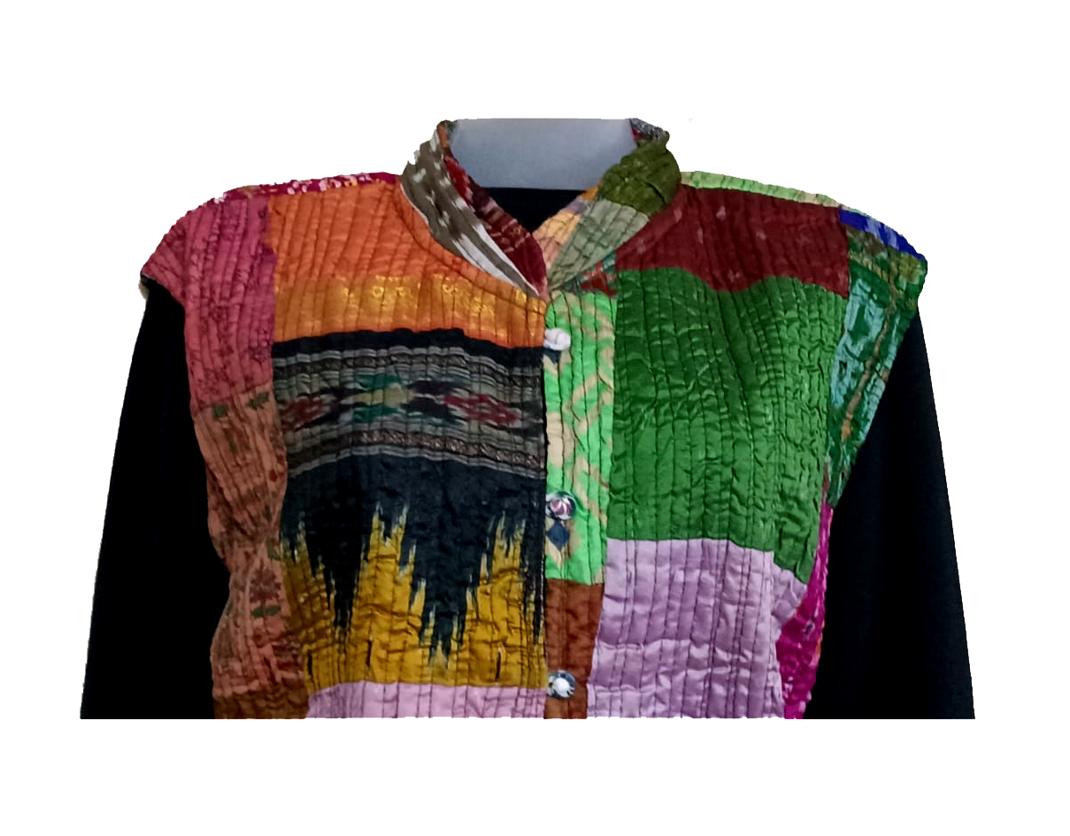 Half Sleeve Baul Jacket - Image 3