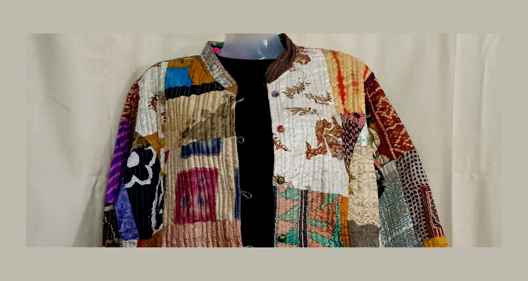 Full Sleeve Baul Jacket - Image 4