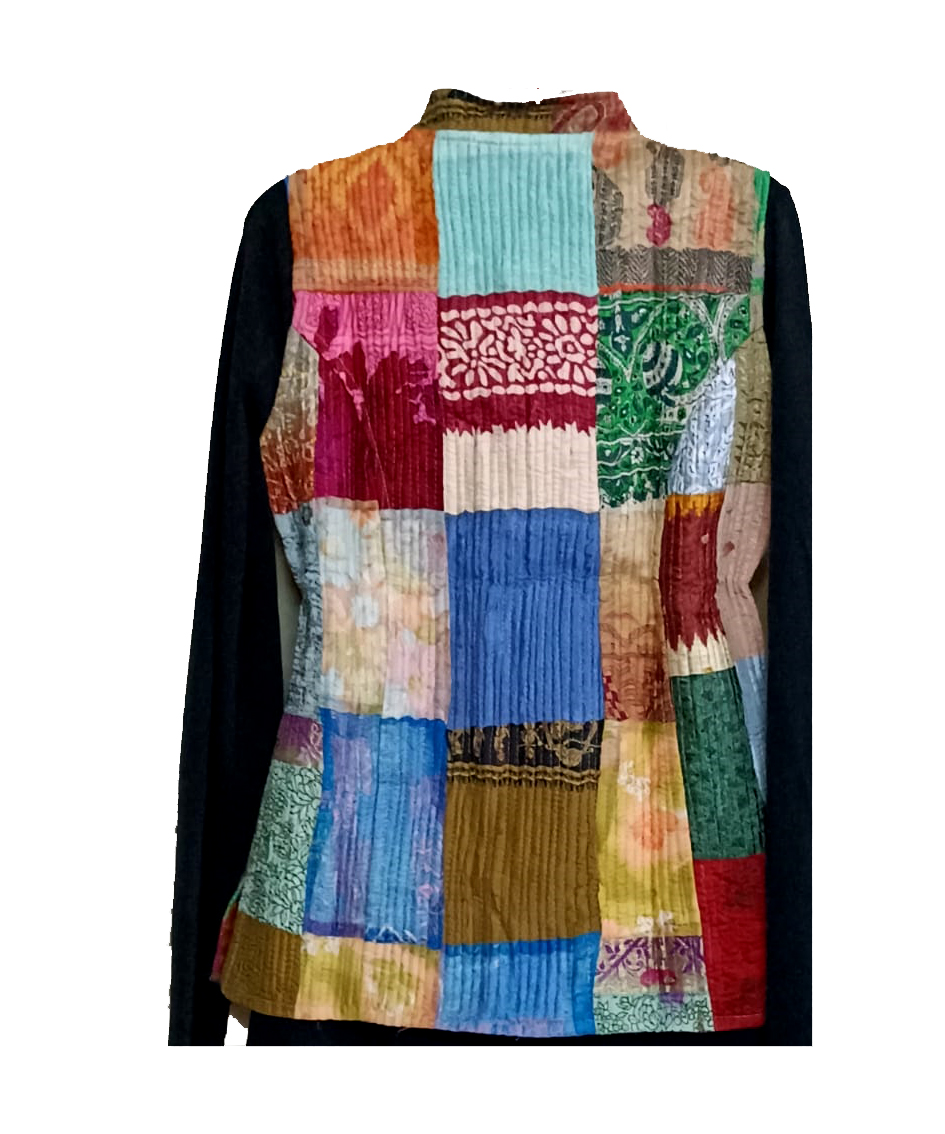 Half Sleeve Baul Jacket - Image 5
