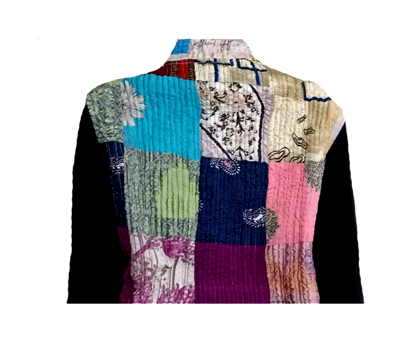 Half Sleeve Baul Jacket - Image 4