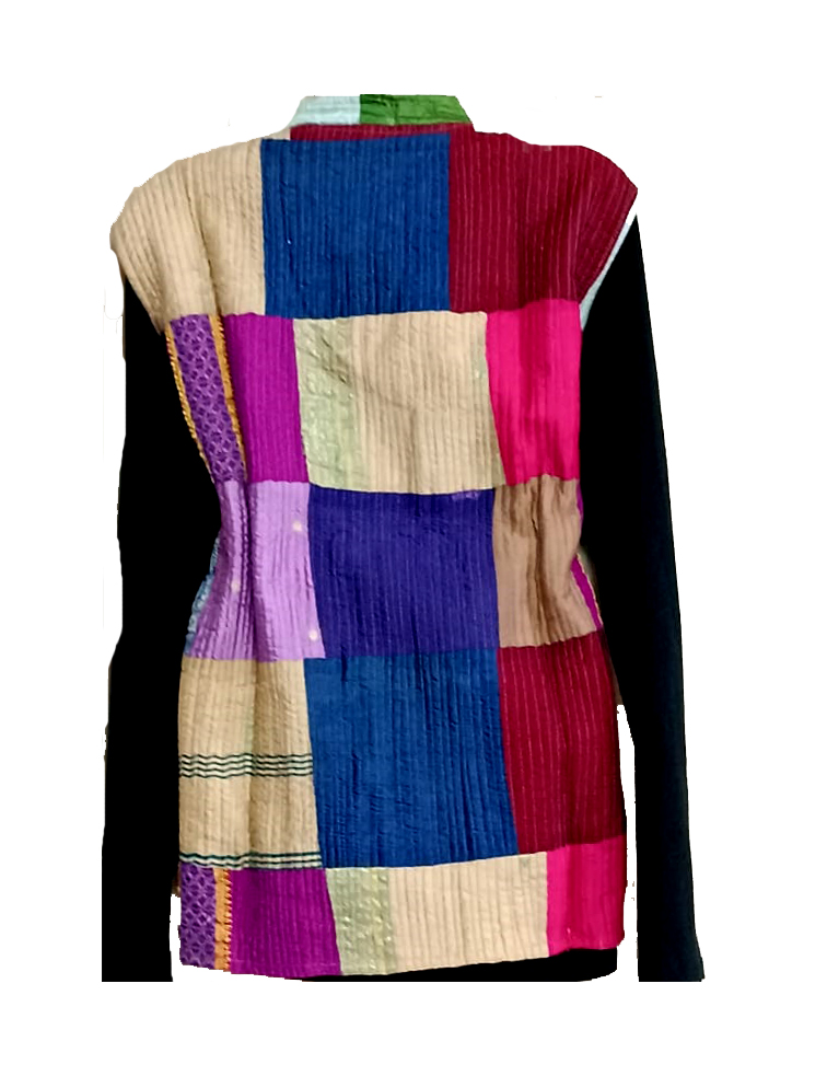 Half Sleeve Baul Jacket - Image 4